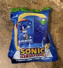WENDY'S SONIC THE HEDGEHOG 35TH ANNIVERSARY TRADING CARDS SONIC CARD CASE