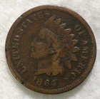 1864 L Indian Head Cent