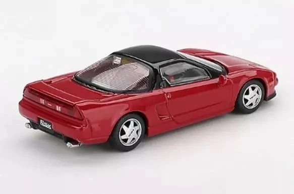 Mini Car 1/64 Honda NS-X Prototype Midship Sports 1989 Ayrton Senna w/Figure (Le - Image 3 of 4