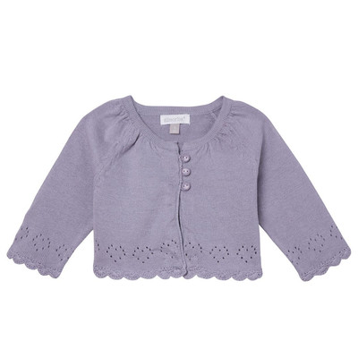 ABSORBA WESTE BOLERO FLIEDER BAUMWOLLE 9 MONATE SHOPPREIS 37,50 