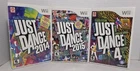 Nintendo Wii Just Dance Bundle Just Dance 2014/2015/4 [TESTED/WORKS]