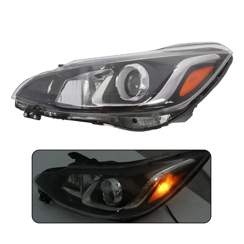 2019-2022 Chevy Spark Projector Headlights Headlamps Pair (Bumper w/ LED DRL) - Image 4 of 4