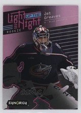 2023 Upper Deck Synergy Light Up The Night Rookies Pink 434/699 Jet Greaves r6v