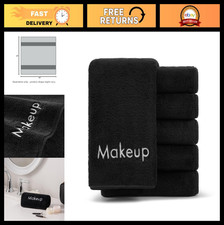 Ultra Soft Microfiber Makeup Remover Cloths - 6 Pack Reusable Face Towels, 13x13
