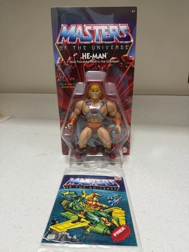 Mattel MOTU Origins Vintage He-Man Action Figure 80th Anniversary