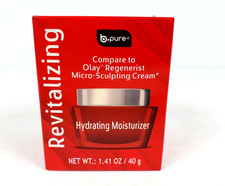 B Pure Revitalizing Vitamins B3 B5 Hyaluronic Hydrating Moisturizer Face Cream