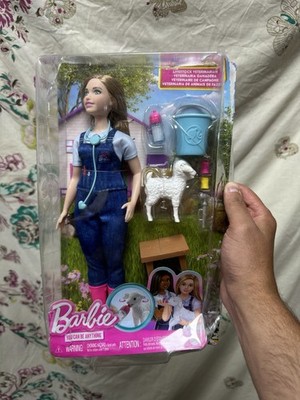 Barbie Karriere Spielset, 65th Anniversary Farm Veterinarian Set Puppe & 10 Acc