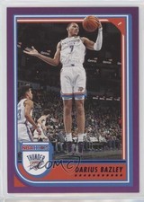 2022-23 Panini NBA Hoops Purple Darius Bazley #204 0jk3