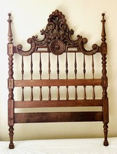Ornate Portuguese Baroque Style Bed