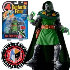 IN HAND! Marvel Fantastic Four Legends Retro Dr DOCTOR DOOM 6" Hasbro Figure