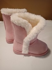 Toddler Pink Boots Size 6