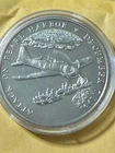 Attack On Pearl Harbor 1oz .999 Fine Silver Dec 7, 1941 World War II Round