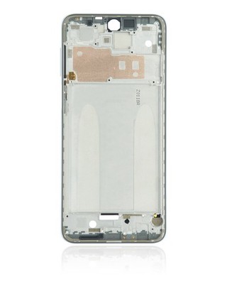 Replacement Mid-Frame Compatible For Xiaomi Redmi Note 9S (Glacier White)