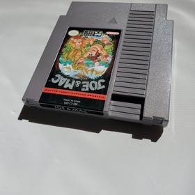 Joe & Mac Nintendo Entertainment System, 1992 NES Authentic Cart Only Video Game
