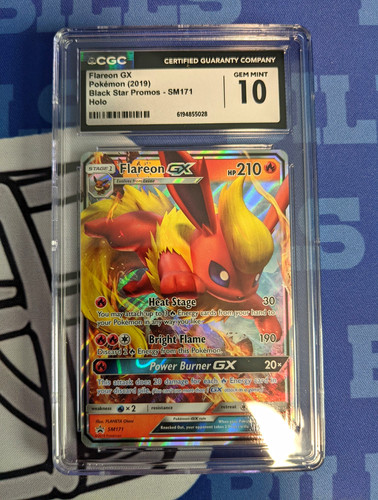 Flareon-GX graded CGC 10 for sale on eBay