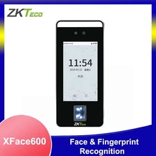 ZKTeco XFace600 Face Recognition Fingerprint Time Attendance Access Control
