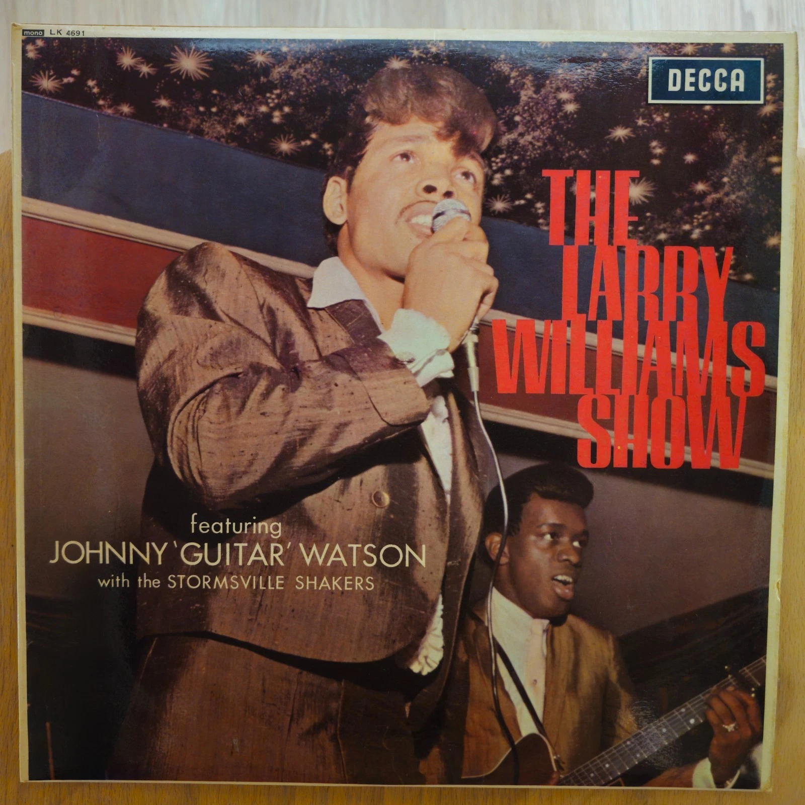Larry Williams Show Johnny Guitar Watson Vinyle LP Mono Decca LK4691 33t