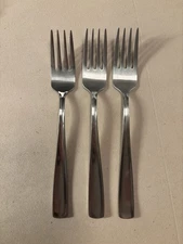 Gense FACETTE - lot of 3 dinner forks 7 3/8"