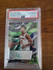 2021-22 Panini Spectra - Aspiring Autographs Quentin Grimes #AA-QGR Green Prizm