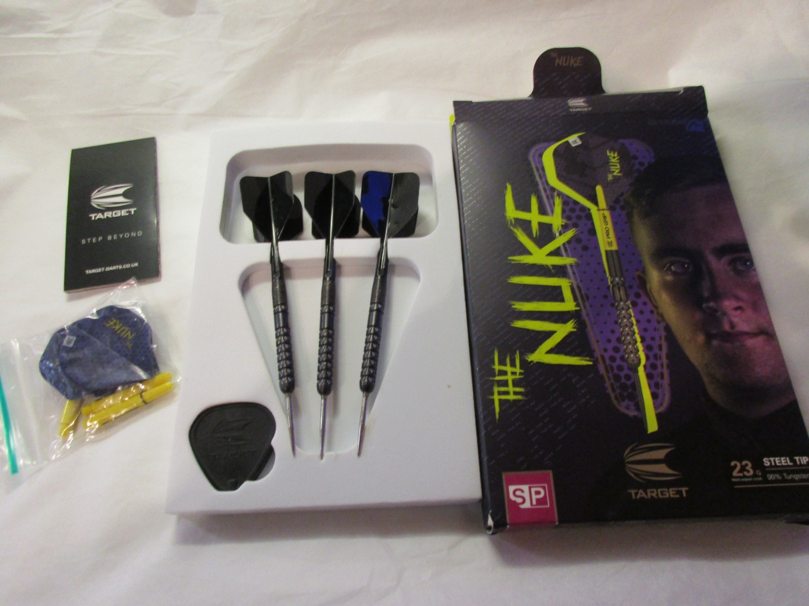 Target darts The Nuke (pre loved Luke Littler)  23g  see details