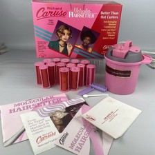 Vintage Richard Caruso Molecular Hairsetter Hair Rollers Traveler 3-Way READ