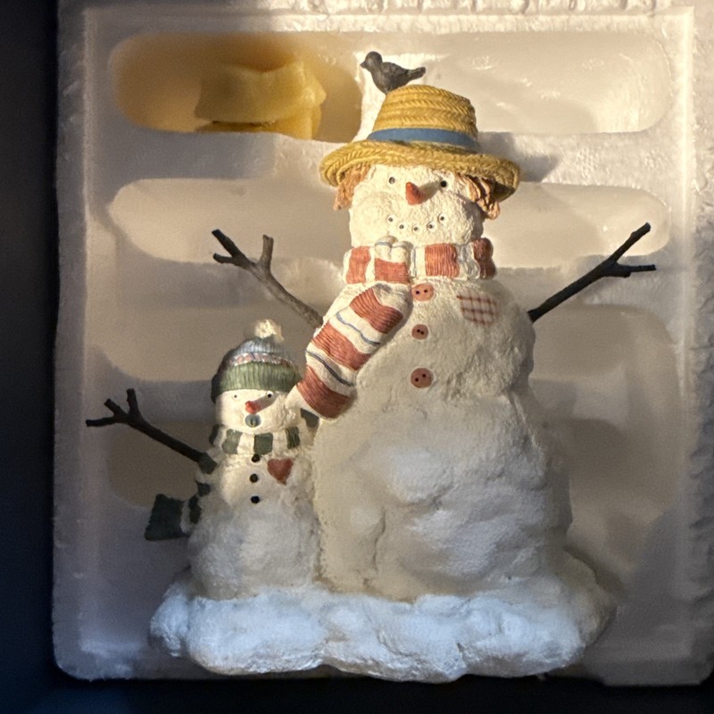 SNOWMOM &PUDGE, LANG & WISE COLLECTIBLE 1st EDITION 1998 SHERRI BUCK BALDWIN,NEW