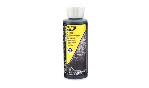 Woodland Scenics 1219 Earth Colors™ Slate Gray Liquid Pigment 4 fl oz / 118 mL | Zustand: New