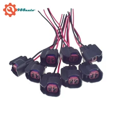 8pcs Set Fuel Injector Harness Connector Pigtail Plug S824 S-824 1P1344 WPT-1051