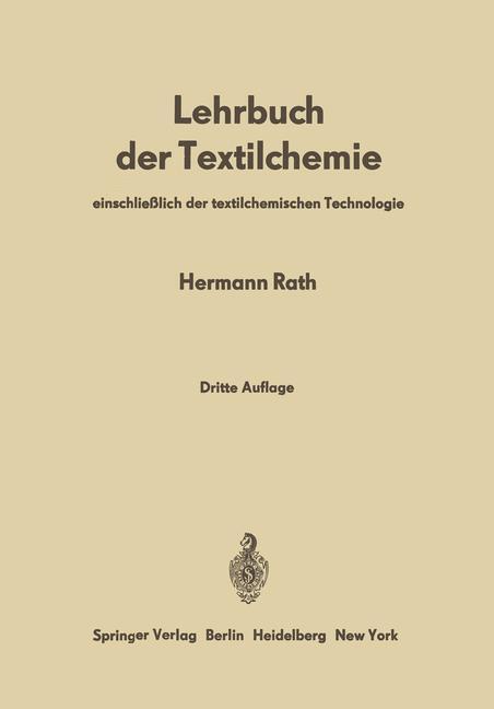 Thumbnail - Lehrbuch Der Textilchemie | Buch | 9783642806506