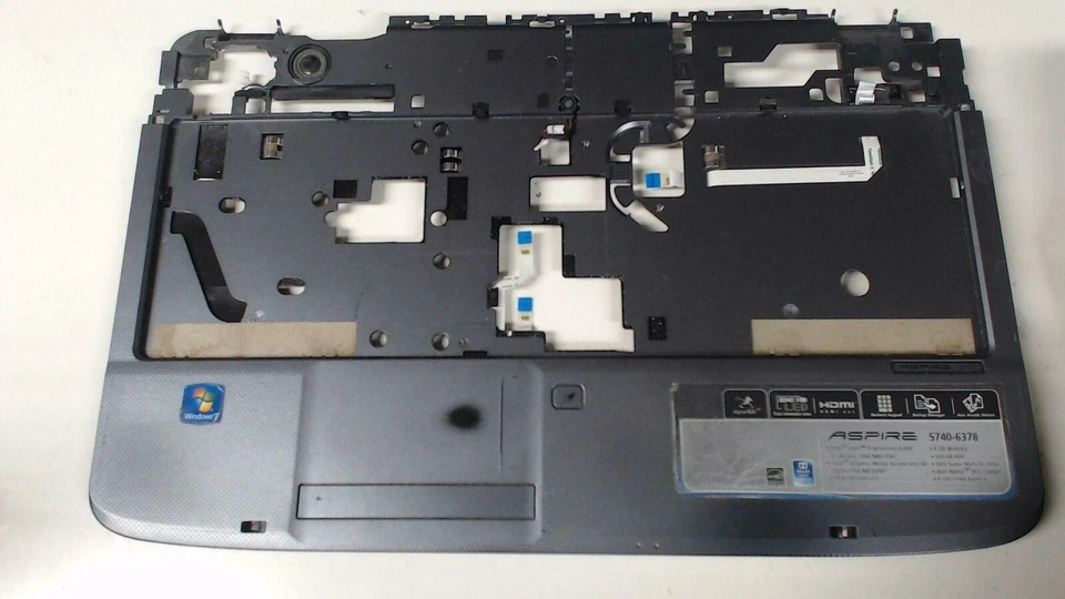 Подлинный серый подлокотник для рук Acer Aspire 5740 15,6 дюйма с сенсорной панелью - FOX604GD03002 - Изображение 2 из 3