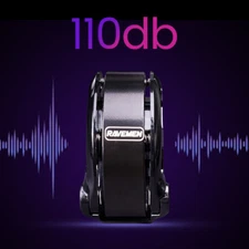 RAVEMEN Q1 Bike Bell Ring Horn Concealed Bicycle Bell 110db Crispy Ringtones NEW