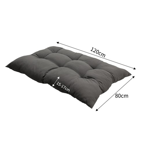 SINGLE/DOUBLE SEATER GARDEN PATION SWING BENCH CUSHION OUTDOOR FURNITURE SEATPAD - Picture 14 of 19