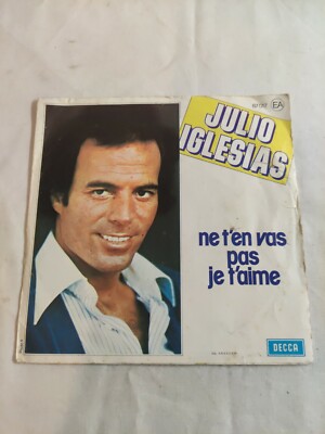 N1848 Vinyle 45-tours Julio iglesias ce n'est Rien qu'un au revoir ,je t'aime