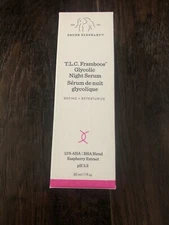 DRUNK ELEPHANT TLC FRAMBOOS GLYCOLIC NIGHT SERUM FULLSIZE 30ml.1fl Oz. Brand New