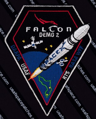 NEW STP-2 SPACEX FALCON HEAVY 3-5 SLS ORIGINAL USAF DOD SATELLITE Launch PATCH