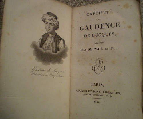 Paul de P./ Élizabeth GUÉNARD/ PRISONNIERS CÉLÈBRES/ GAUDENCE DE LUCQUES/ UTOPIE - Imagen 2 de 9