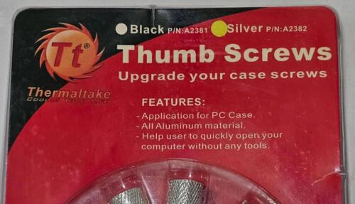 Thermaltake A2382 Set of 10 PC Case Thumb Screws Vintage 2006 Package NOS - Zdjęcie 3 z 8