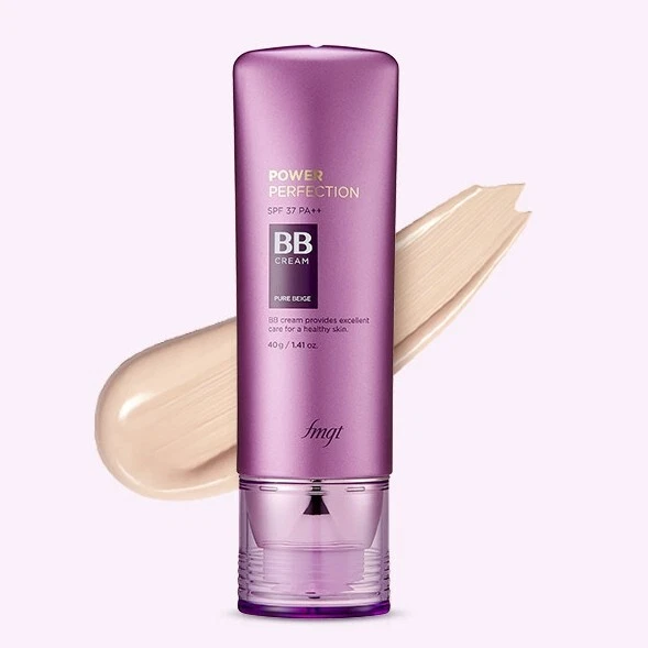 THEFACESHOP fmgt Power Perfection BB Cream 40g SPF37 PA++ Pure Beige Korean bb - Image 2 of 4