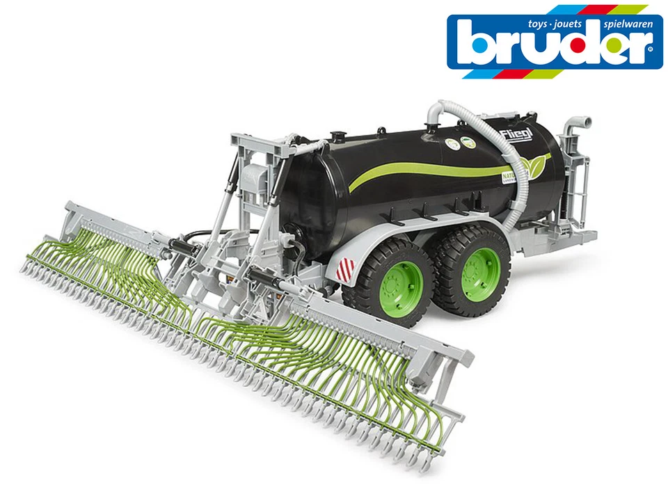 Bruder 02036 Fliegl Barile Rimorchio Jumbo Linea Plus - Immagine 2 di 4