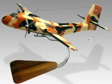 De Havilland DHC-4 Caribou RAAF Desk Wood Airplane New Model Small Scale 1/100