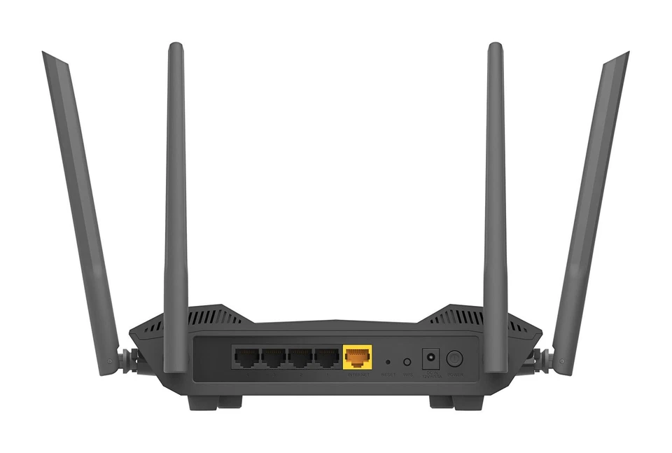 D-Link DIR-X1560 AX1500 EXO WI-Fi 6 Router (2,4 & 5 GHz, 1.500 Mbit/s, 802.11a/b - Bild 2 von 4