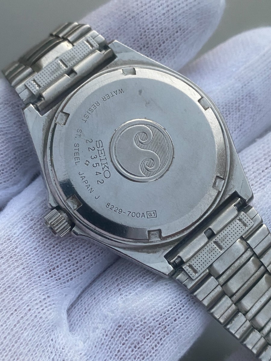 Vintage Seiko SilverWave Quartz 8229-700A Japan Men's Watch | eBay