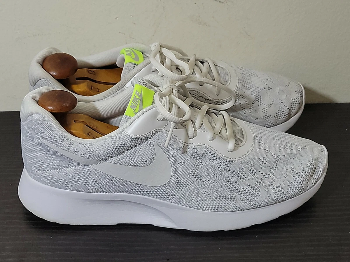 arco traicionar Arturo Nike Tanjun ENG Prismwhite Mesh Floral Running Shoes 902865-100  Women&#039;s Size 11 | eBay