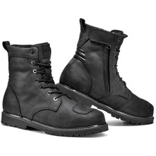 SIDI Motorradstiefel DENVER schwarz Leder Freizeit Urban gepolstert 45