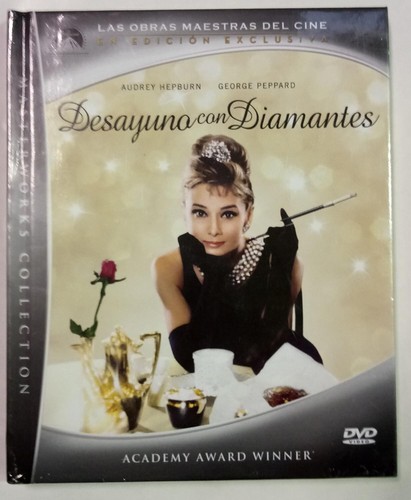 Desayuno con Diamantes_Audrey Hepburn_ Libro + DVD_Edición Especial_NEW SEALED
