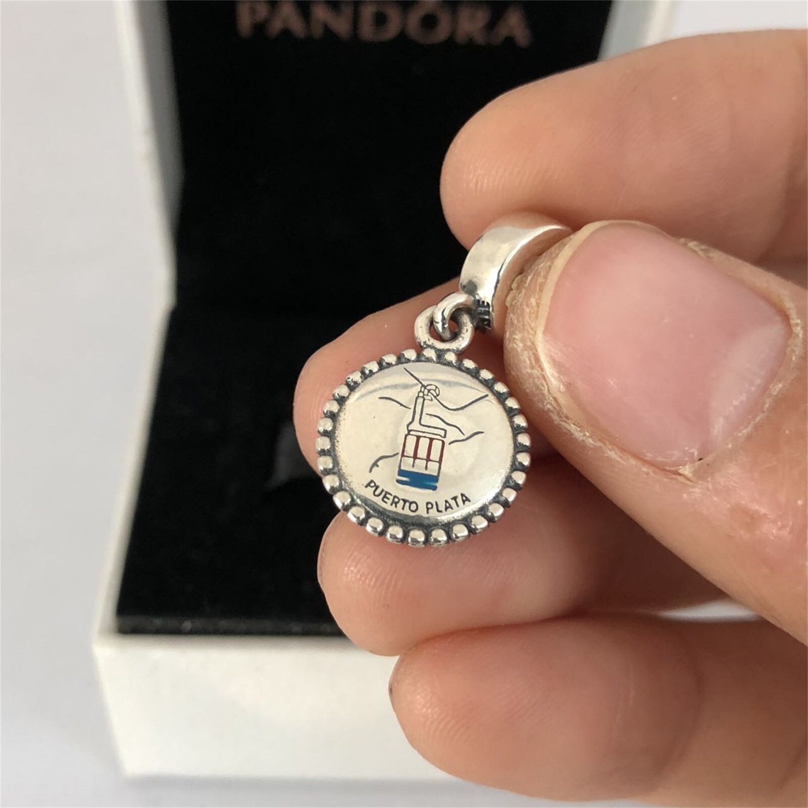 Pandora Puerto Plata Exclusivo Colgante Dije Colgante
