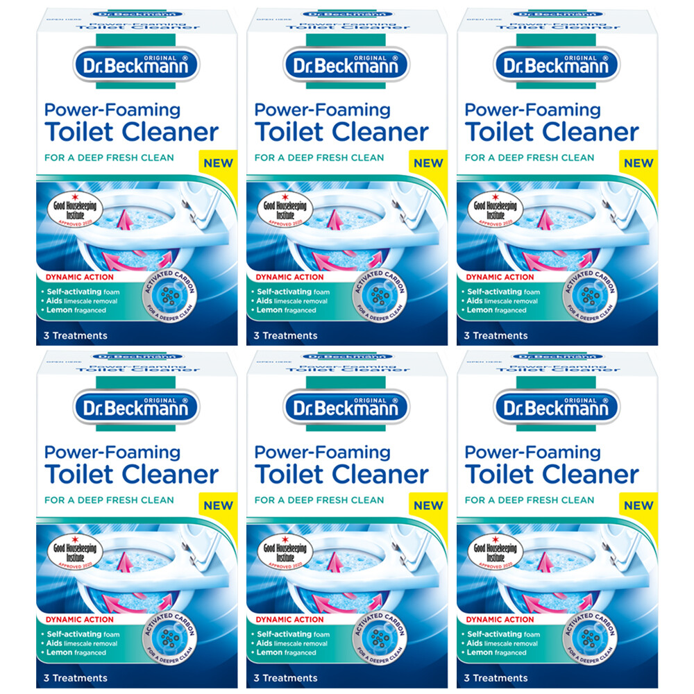 Dr. Beckmann Janitorial PowerFoaming Deep Cleaning Toilet Cleaner, 3 x