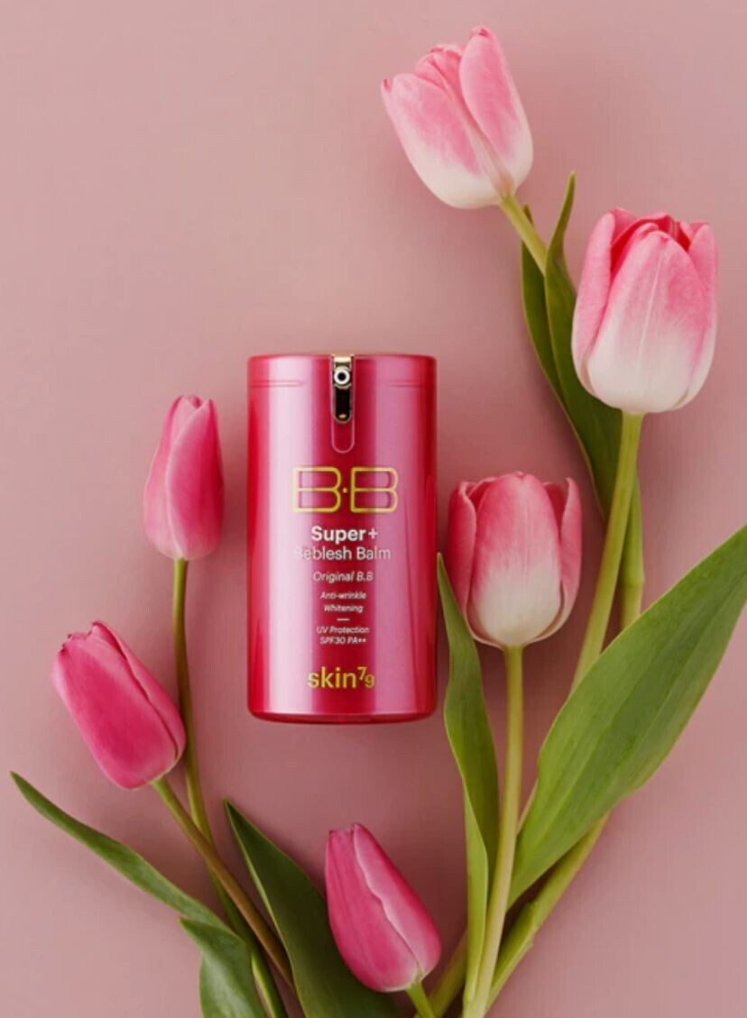 Skin79 Super+ Beblesh Balm brightening BB cream SPF 30,Pink Beige,40ml