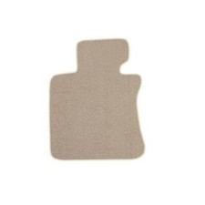 Veloursfu�matte f�r BMW 6 E63 Bj. 2004 - 2010 Automatte Passform PREM BEIGE LP