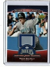 Rocco Baldelli 2005 Season Opener Jerseys Relic #OD-RB Tampa Bay rays